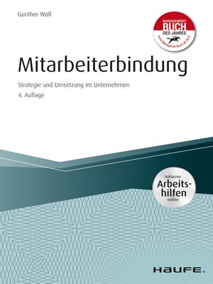 cover image of Mitarbeiterbindung--inkl. Arbeitshilfen online